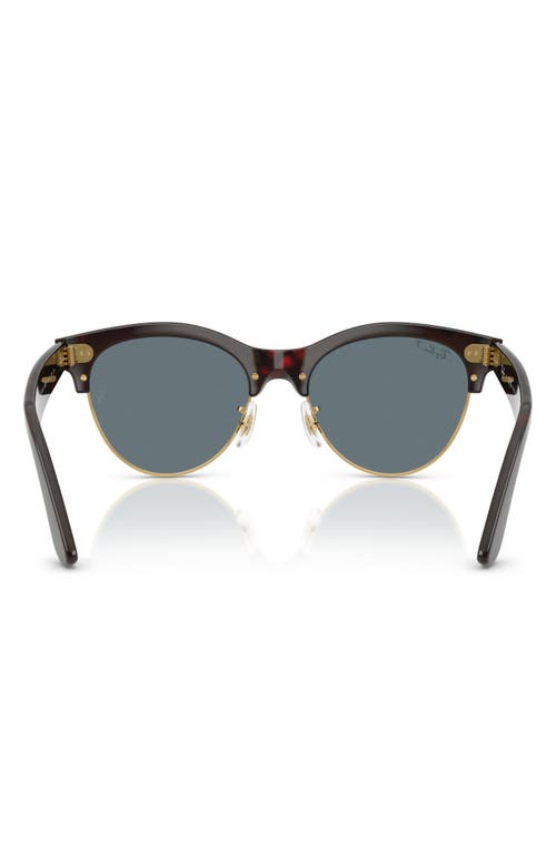 Ray Ban Ray-ban 54mm Gradient Polarized Square Sunglasses