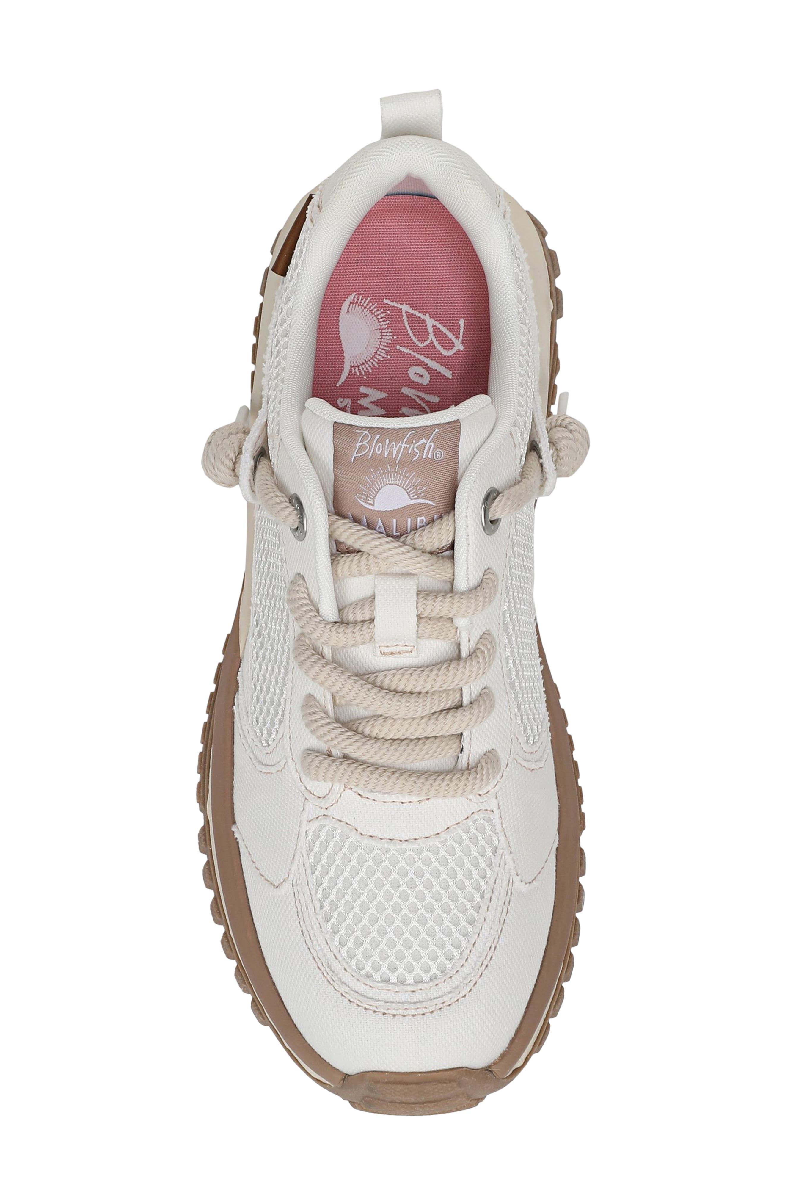 Leotina Trainer Sneaker, Alternate, color, WHITE CANVAS