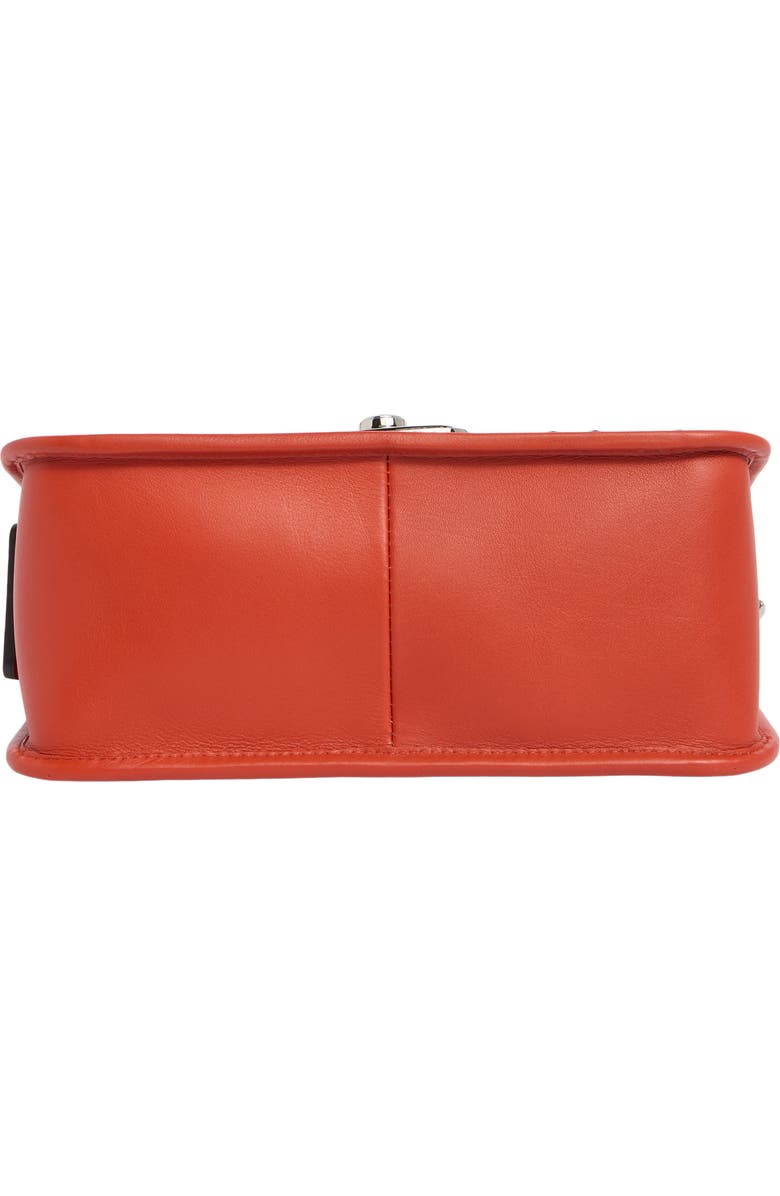 Longchamp Mademoiselle Studded Crossbody Bag, Alternate, color, Poppy