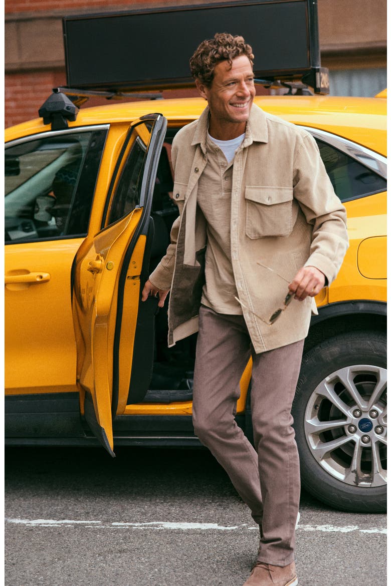 Courage Straight Leg 5-Pocket Pants, Alternate, color, COFFEE DIAGONAL