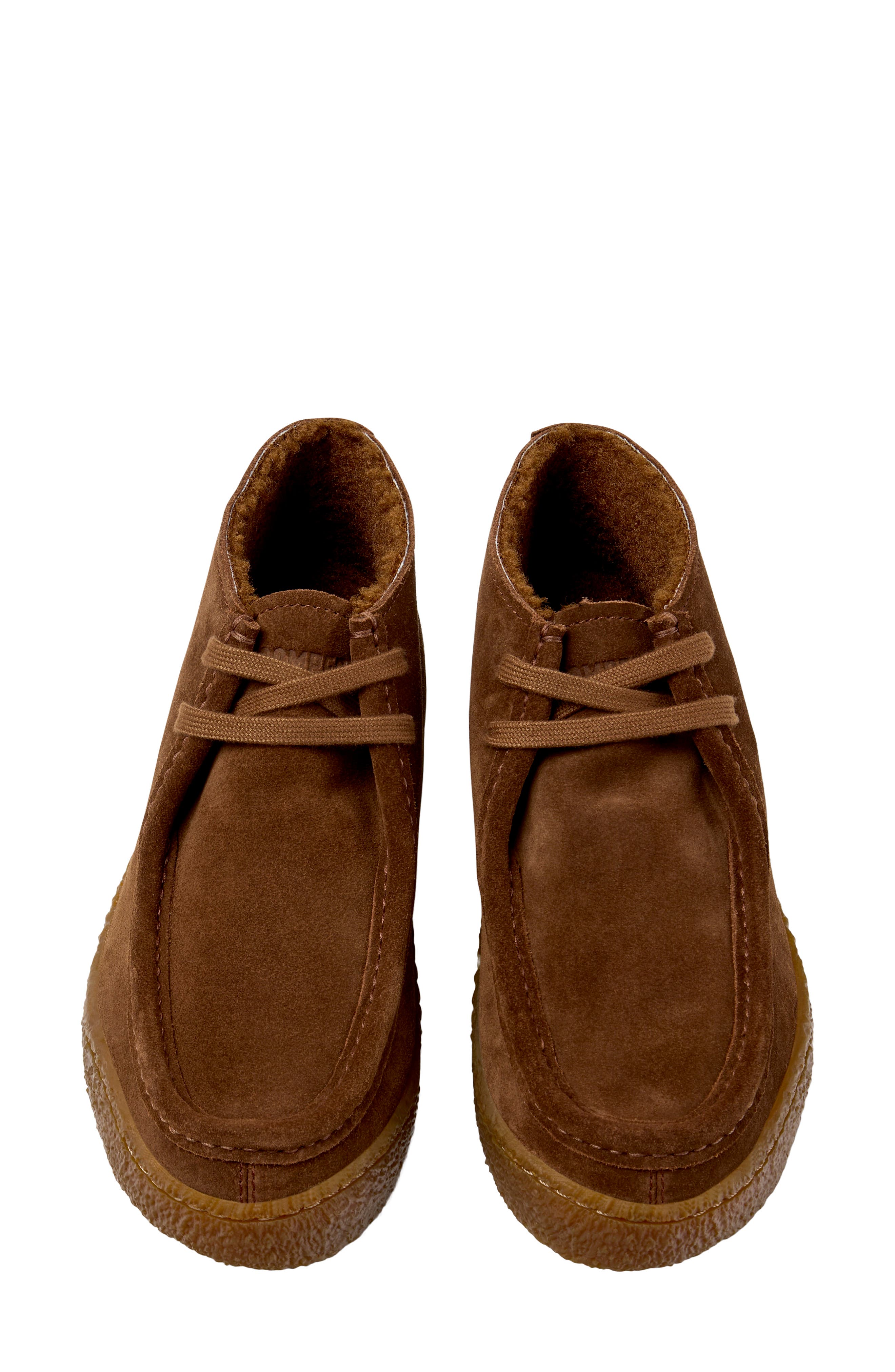 Peu Terreno Leather Wallabee Boot, Alternate, color, MEDIUM BROWN