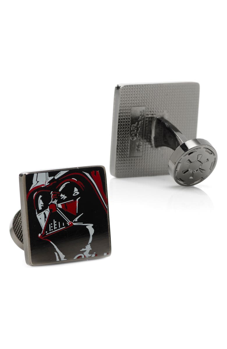 Cufflinks, Inc. Star Wars<sup>™</sup> - Vader Cuff Links, Main, color, Gunmetal