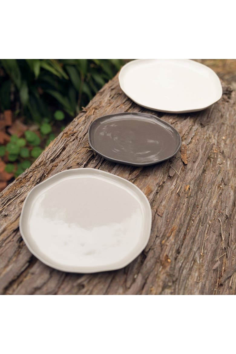 Tam Stoneware Flat Dinner Plate - Set of 4, Alternate, color, Sterling