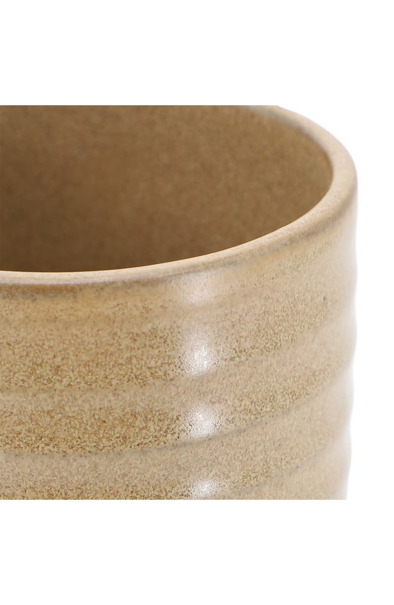 Gibson Home Terra Bella 4 Piece 18.5 Ounce Terracotta Mug Set, Alternate, color, Beige