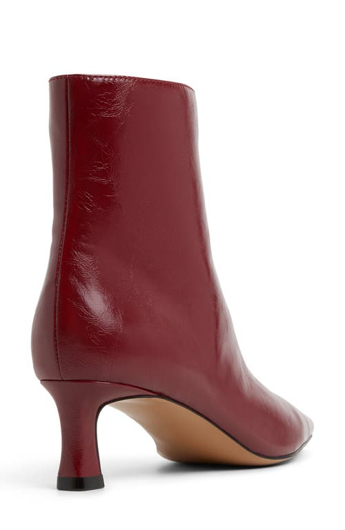Aldo Juliyaa Kitten Heel Bootie In Red