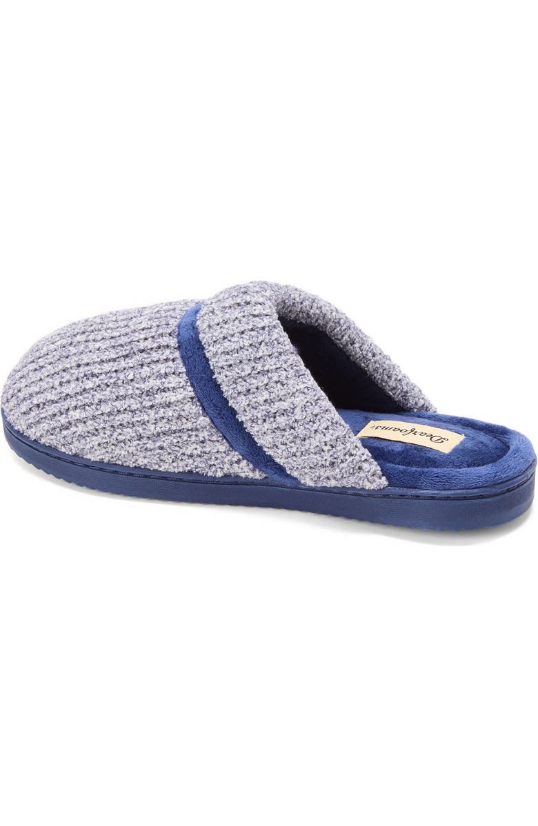 DEARFOAMS Serena Marled Chenille Scuff House Slipper, Alternate, color,