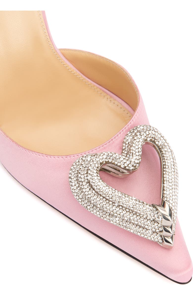 Mach & Mach Triple Heart Pointed Toe Pump, Alternate, color,