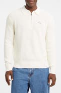 GUESS JEANS Organic Cotton Half Zip Sweater