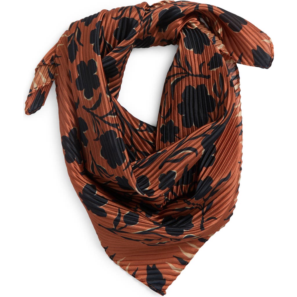 TREASURE & BOND TREASURE & BOND PLEATED SATIN SCARF