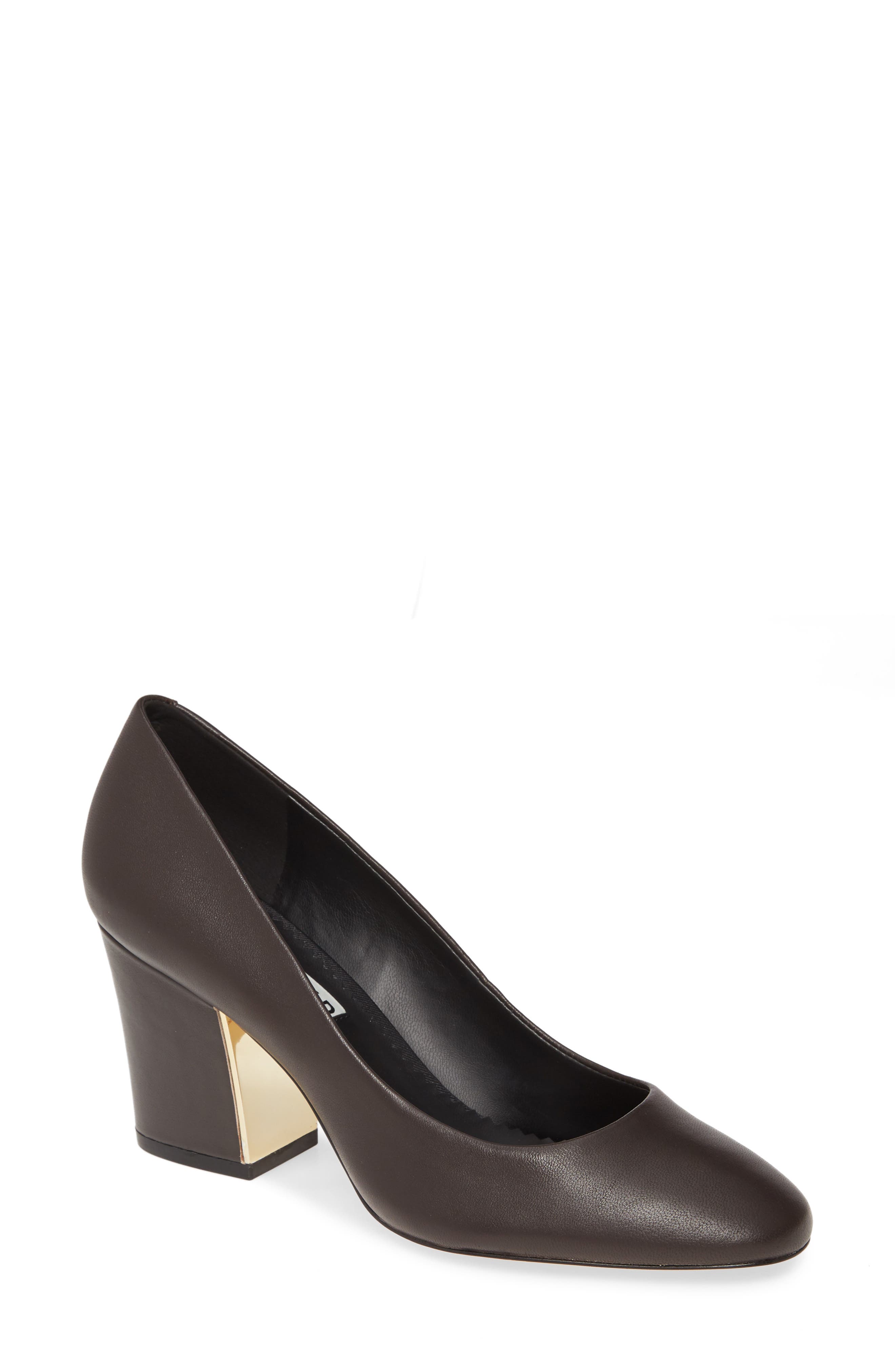 Sabrina Pump, Main, color, COFFEE NAPPA LEATHER