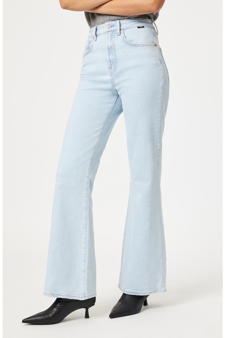 Los Angeles Bootcut Jeans, Alternate, color, RECYCLED BLUE