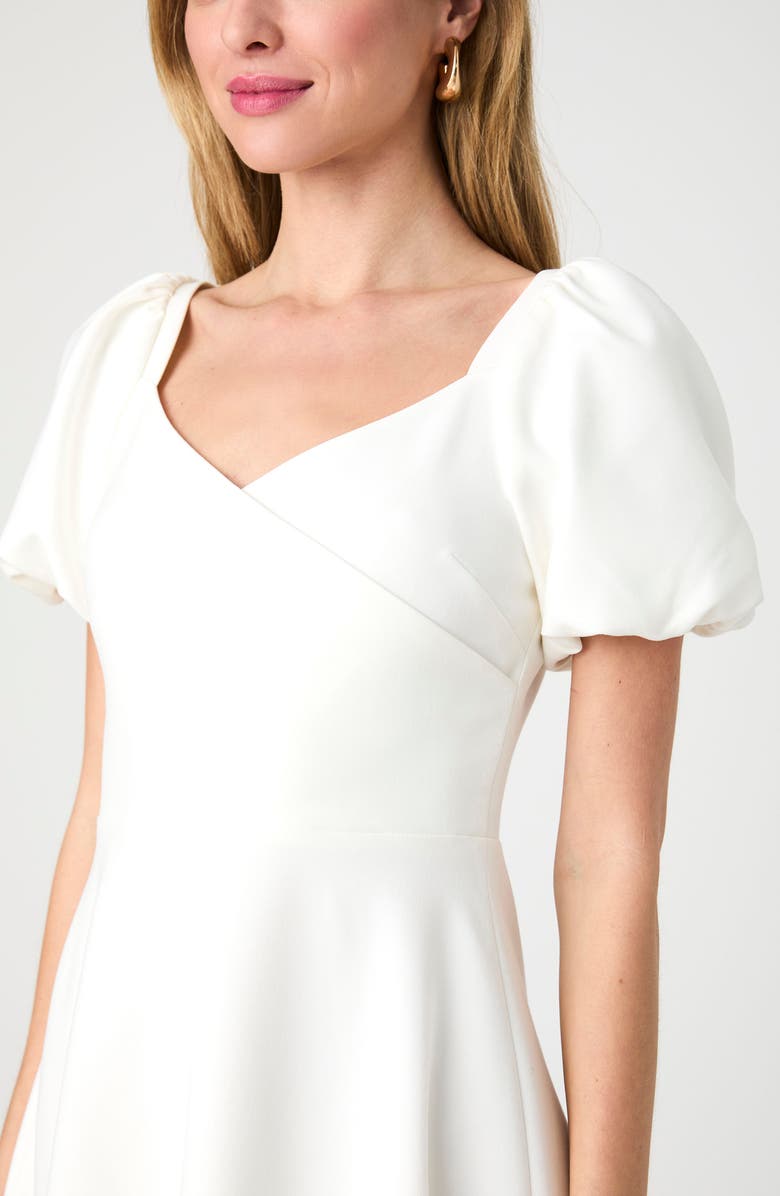 French Connection Whisper Puff Sleeve Minidress, Alternate, color,