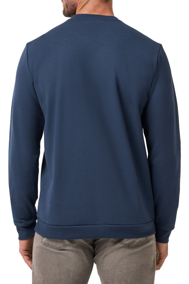 Varsity Club Graphic Sweatshirt, Alternate, color, TOTAL ECLIPSE