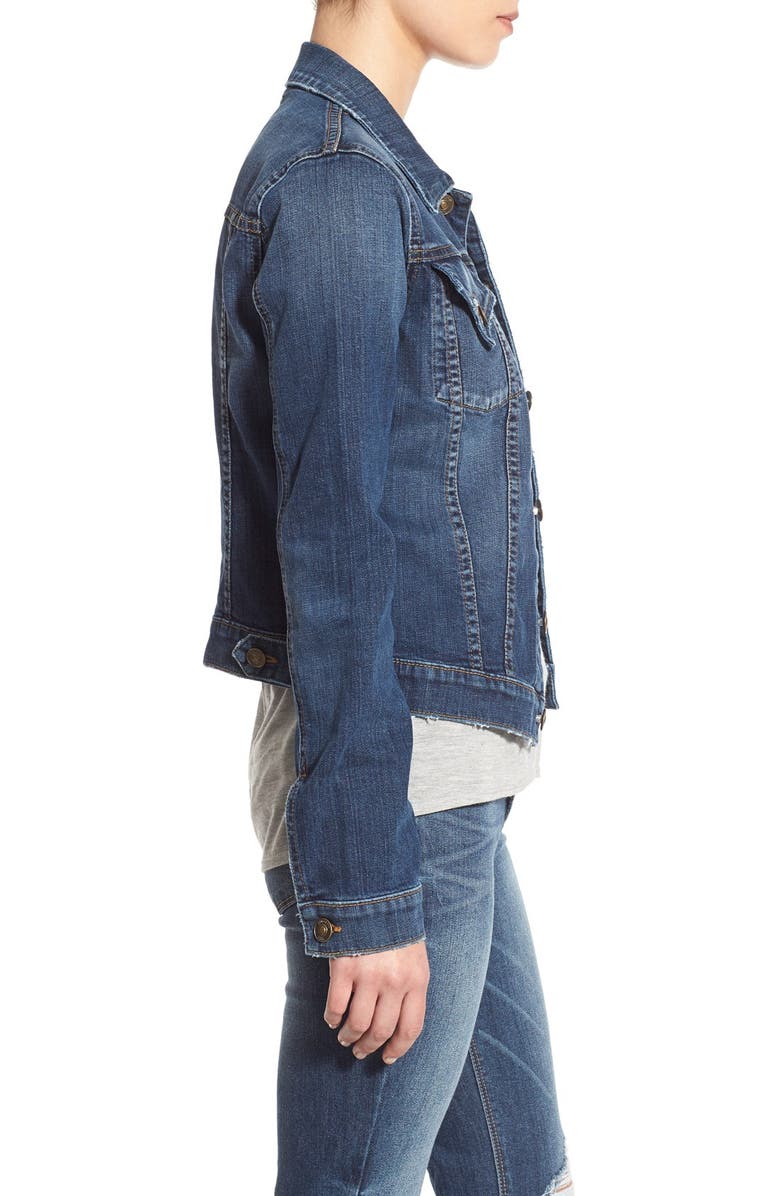 Hudson Jeans 'The Signature' Denim Jacket, Alternate, color,