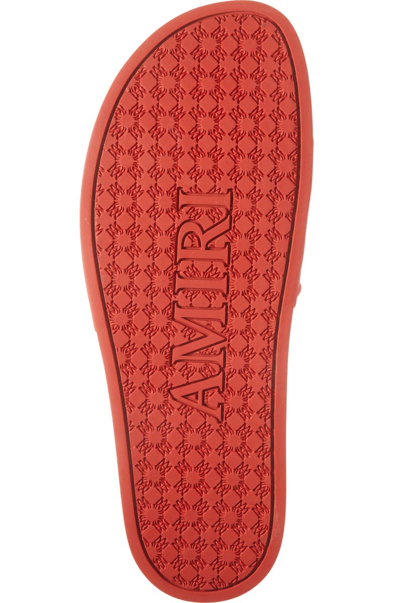 AMIRI MA Quad Slide Sandal, Alternate, color, True Red
