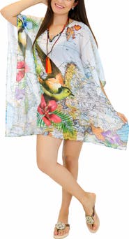 RANEES Short Poncho