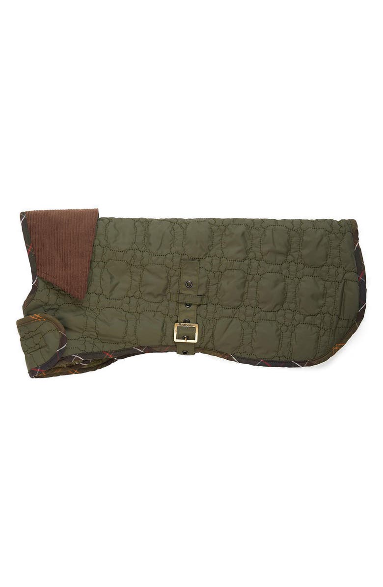 Barbour Bone Quilted Dog Jacket, Main, color, 