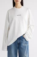 Acne Studios Edden Oversize Organic Cotton Logo Graphic T-Shirt