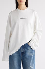 Acne Studios Edden Oversize Organic Cotton Logo Graphic T-Shirt