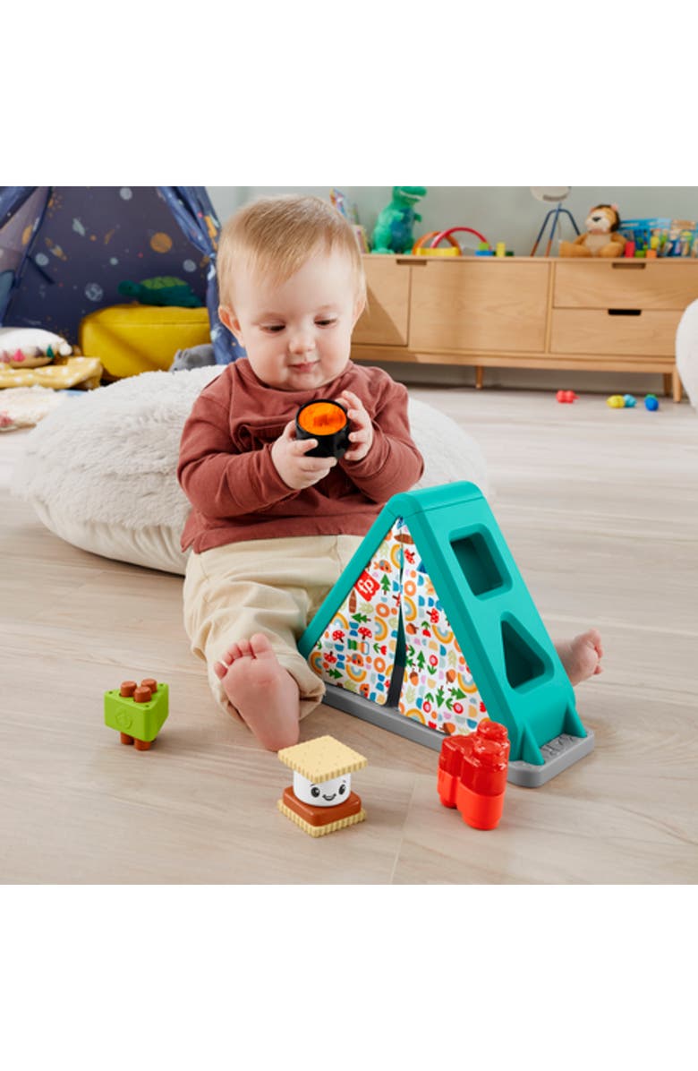 FISHER PRICE S'more Shapes Camping Tent, Alternate, color,