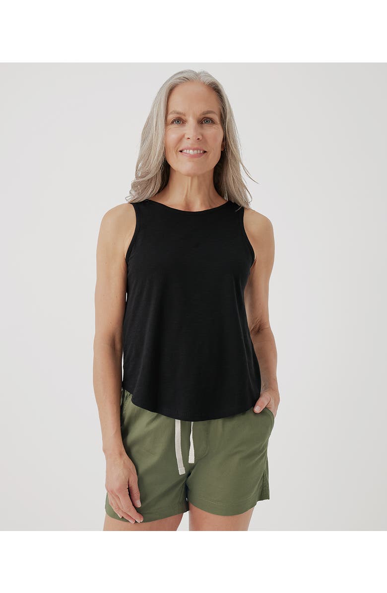 Pact Organic Featherweight Slub Reversible Tank, Main, color,