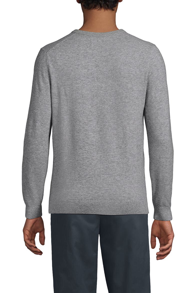 CashTouch V Neck Sweater, Alternate, color, Gray Heather