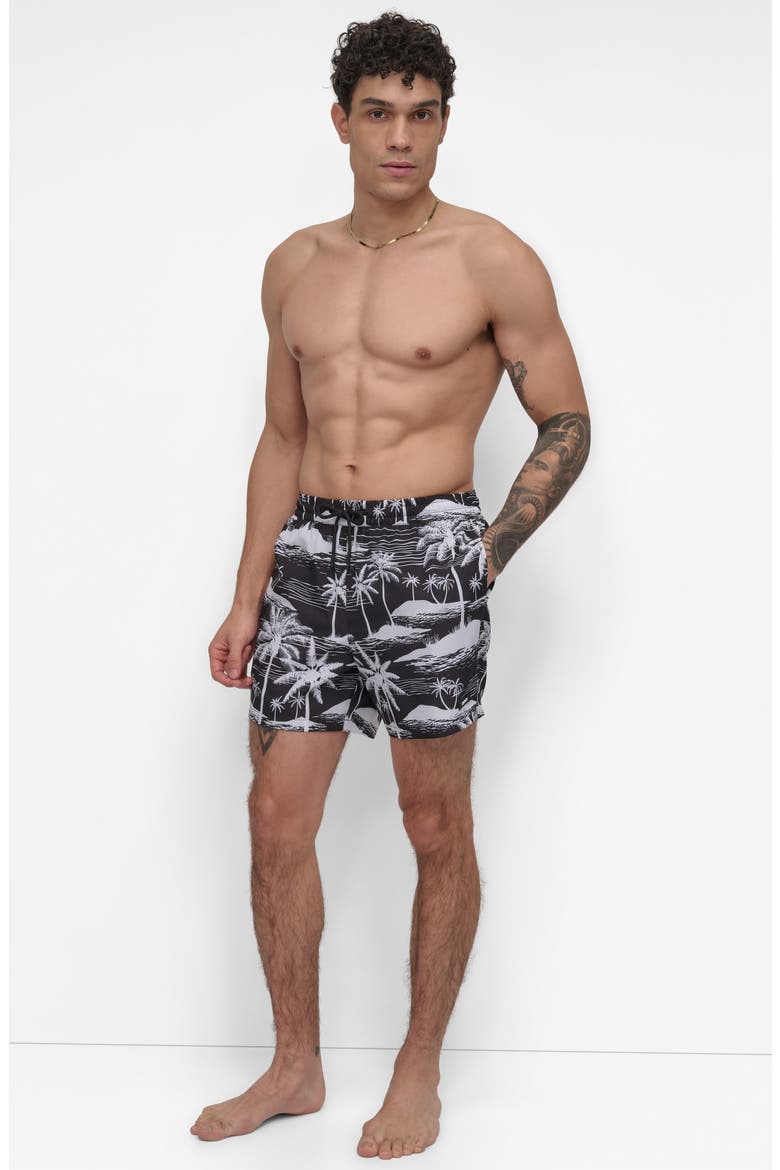 Modern Euro Swim Trunks, Alternate, color, ISLAND