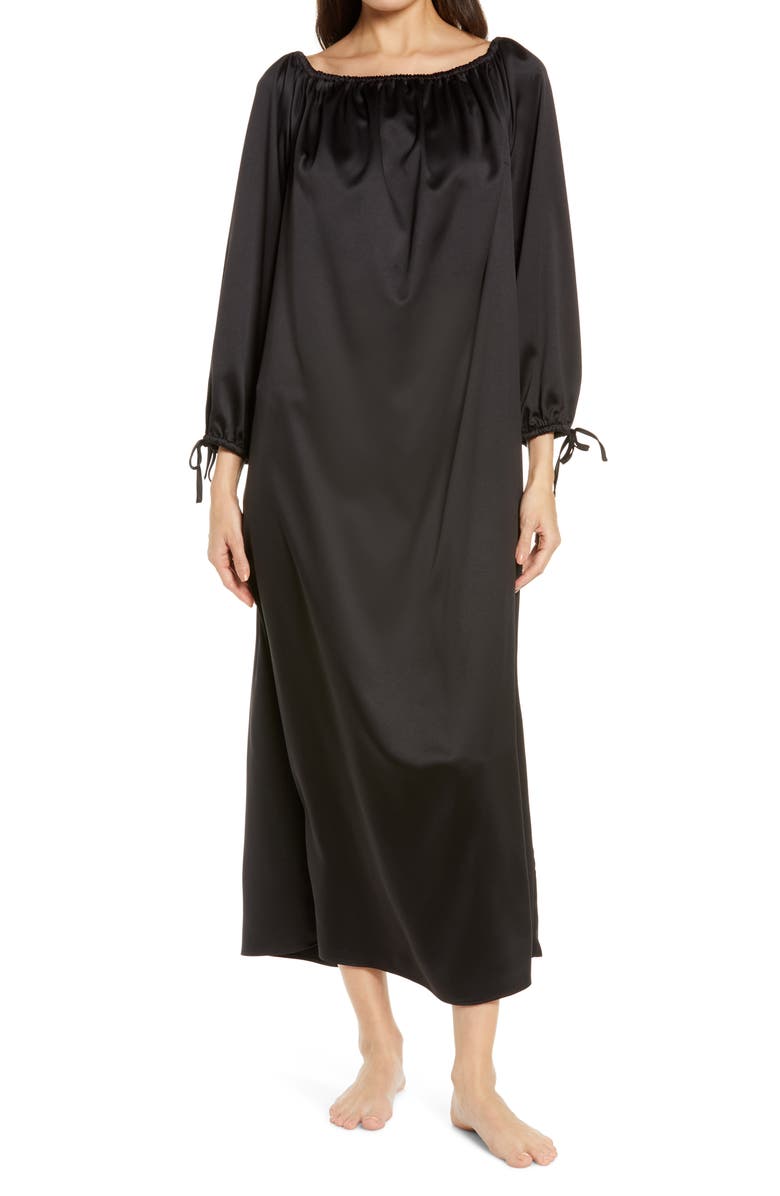 Nordstrom Satin Nightgown, Main, color, 