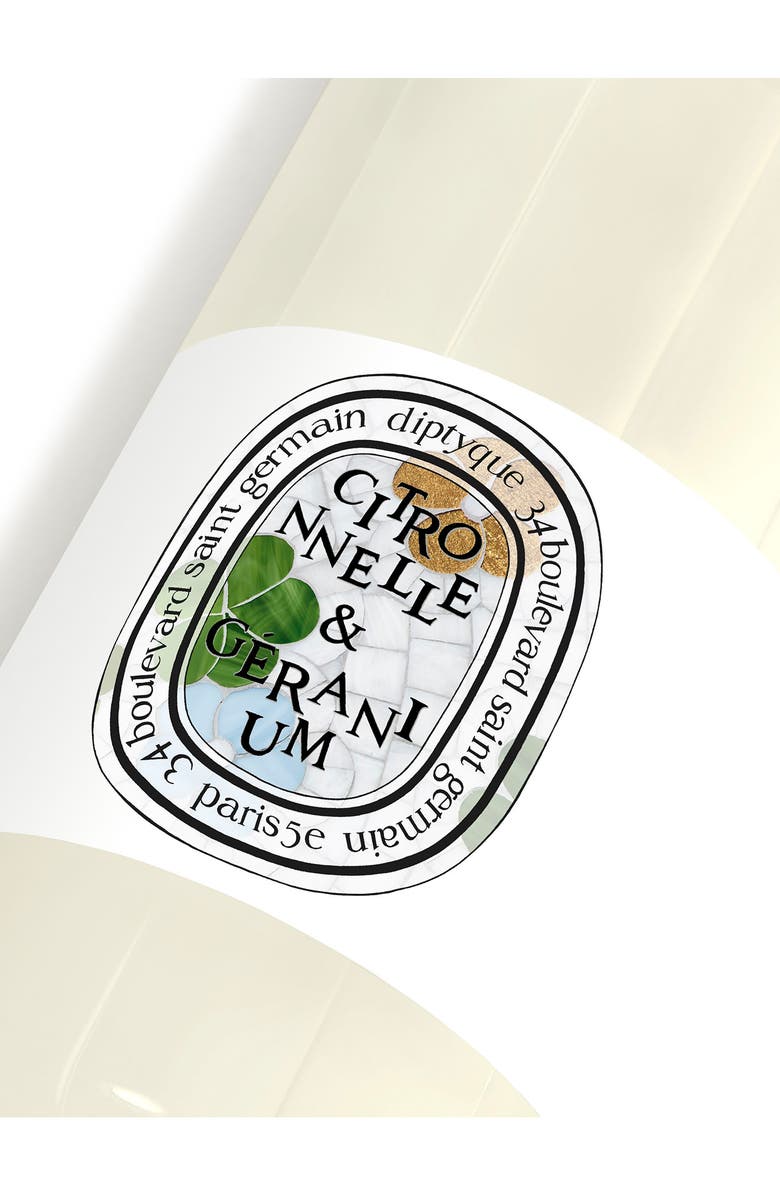 Diptyque Lemongrass & Geranium Perfumed Cleansing Body Gel, Alternate, color,