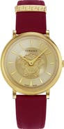 Versace V-Circle Medusa Bracelet Watch, 38mm