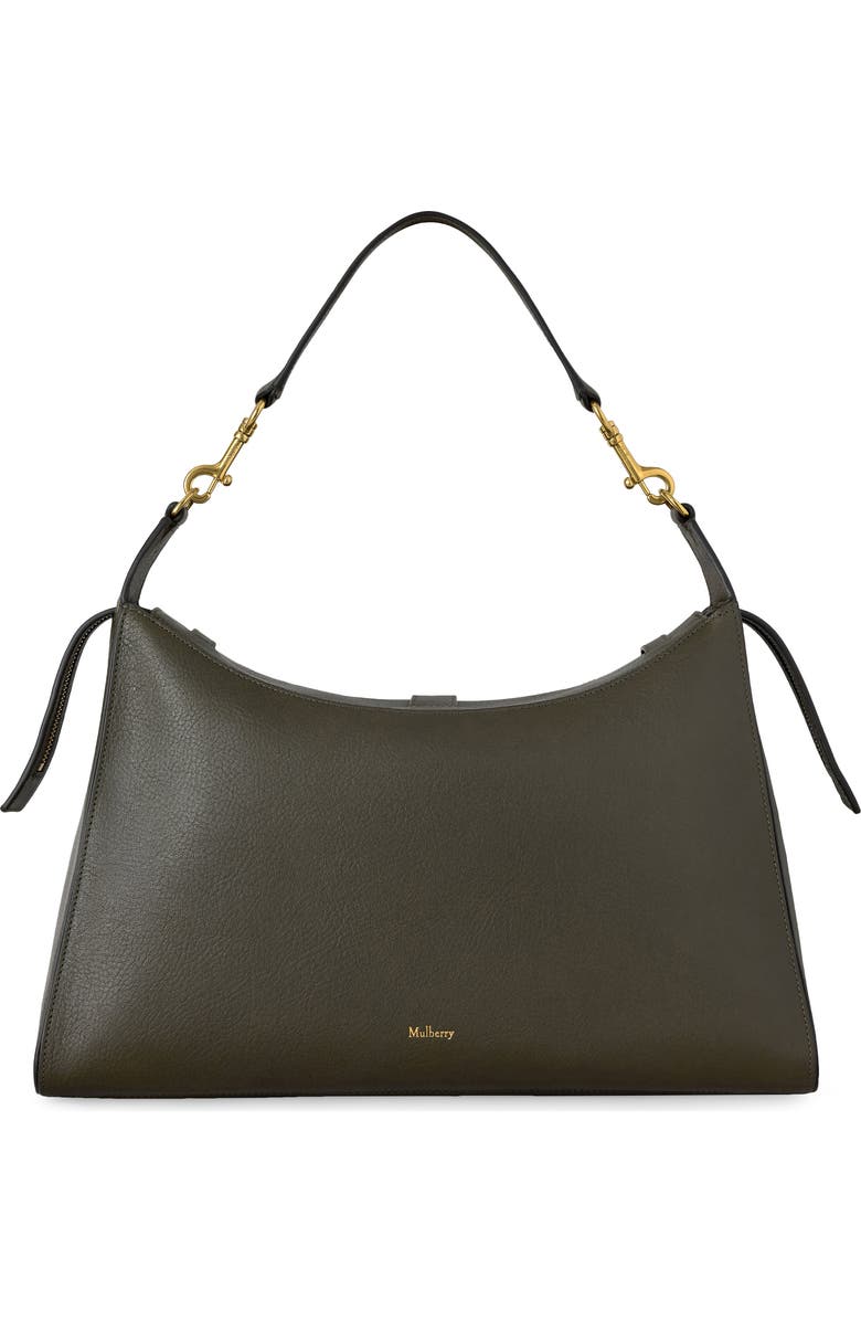 Mulberry Roxanne Leather Shoulder Bag, Alternate, color, Juniper Green