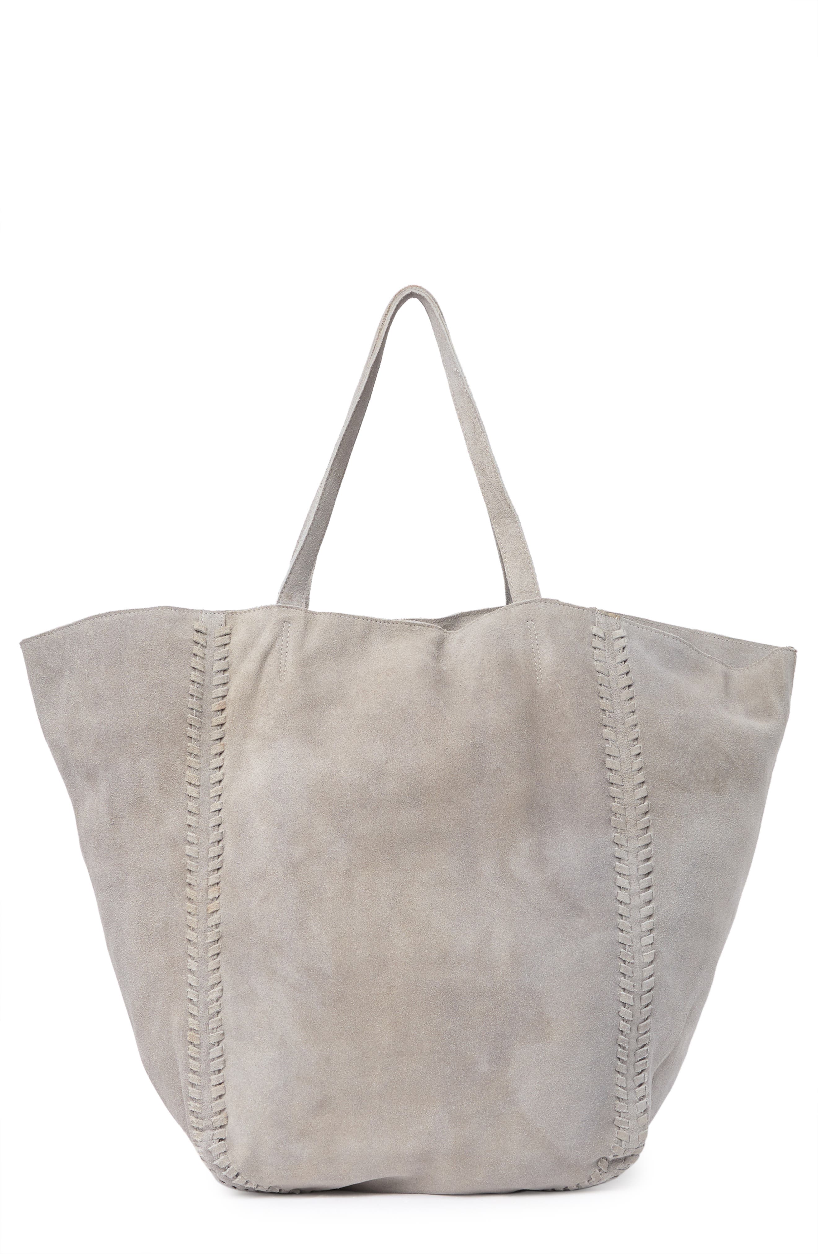 DAY & MOOD Day and Mood Gia Suede Tote Bag, Main, color, 