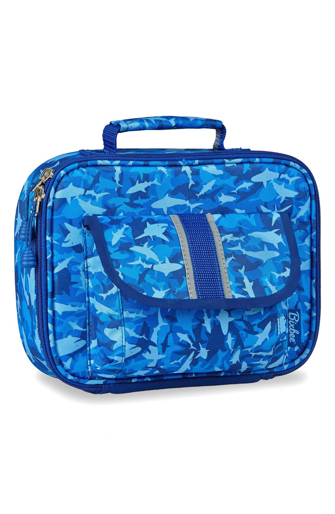 Bixbee 'Large Shark Camo' Water Resistant Backpack & Lunchbox, Alternate, color, 