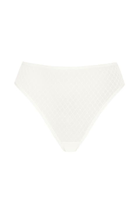 The Highwaist Trellis Lace