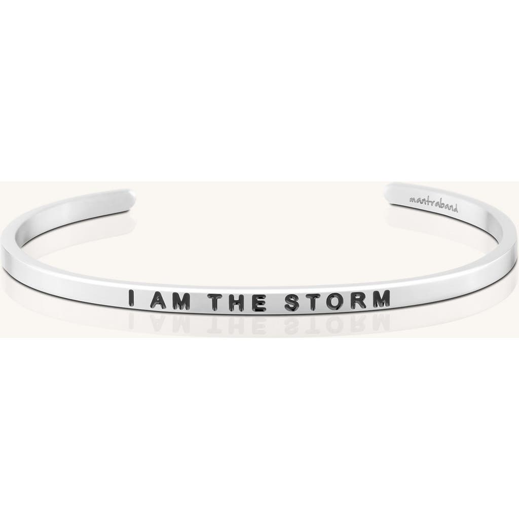 Mantra I Am The Storm Bracelet In Metallic