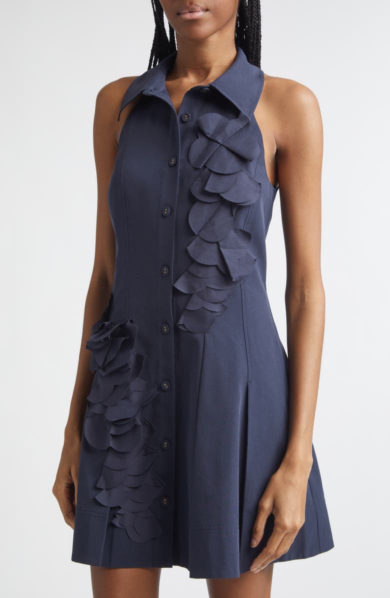 Ramy Brook Donna Sleeveless Minidress, Alternate, color, Navy