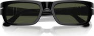 Persol Adrien 55mm Rectangular Sunglasses