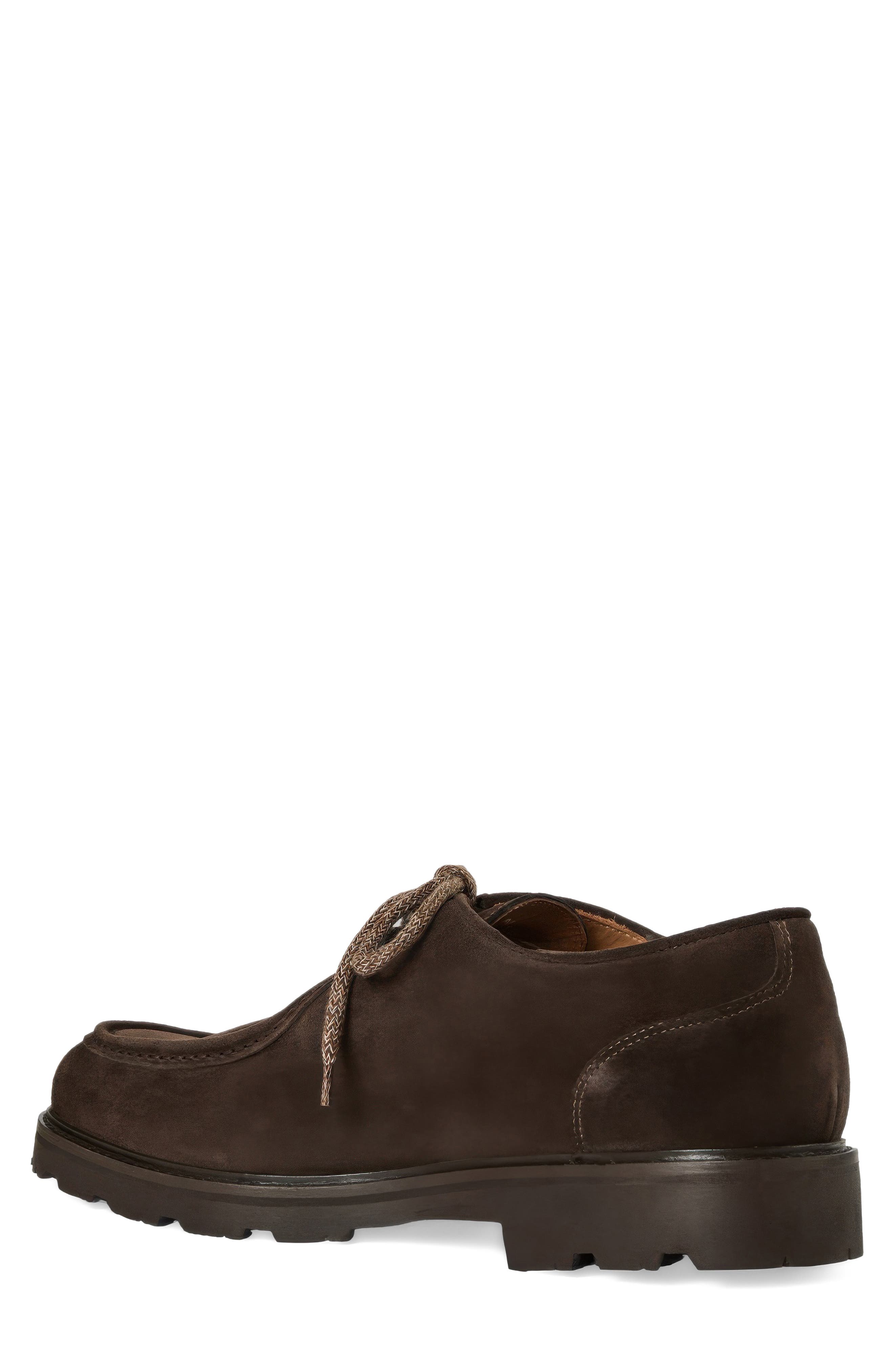 Artic Weatherproof Lugged Lace-Up Shoe, Alternate, color, DARK BROWN SUEDE