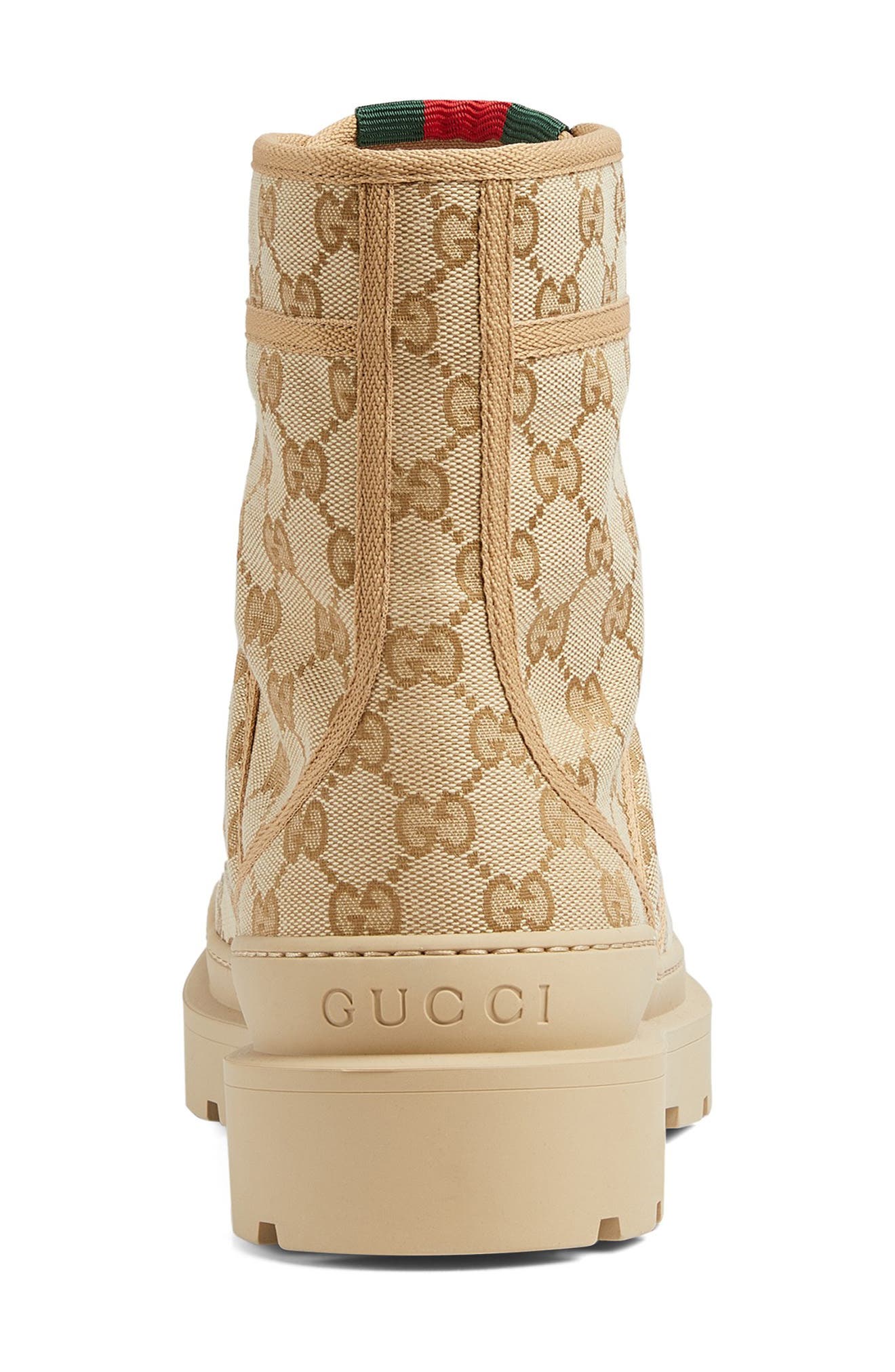 Gucci New Sherlin Combat Boot, Alternate, color, 
