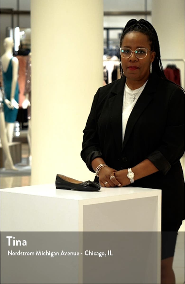 Gianni Pointed Toe Flat, sales video thumbnail