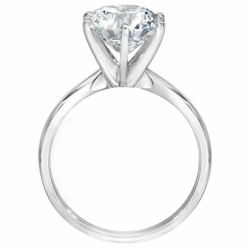 Bliss Diamond Certified 3 Ct Diamond Solitaire Platinum Engagement Ring Lab Grown In Platinum