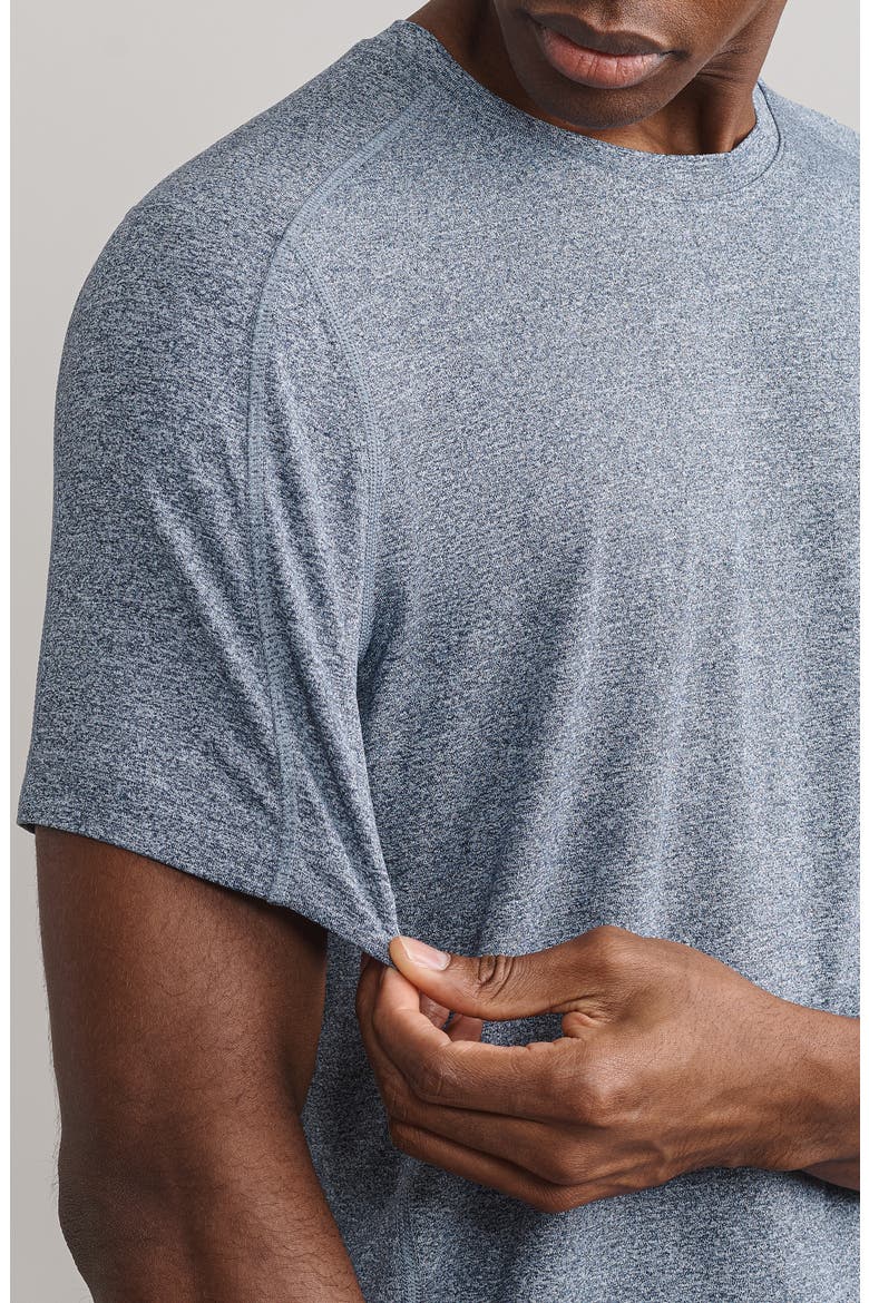Invictus Perforated Performance T-Shirt, Alternate, color, TRUE NAVY HEATHER