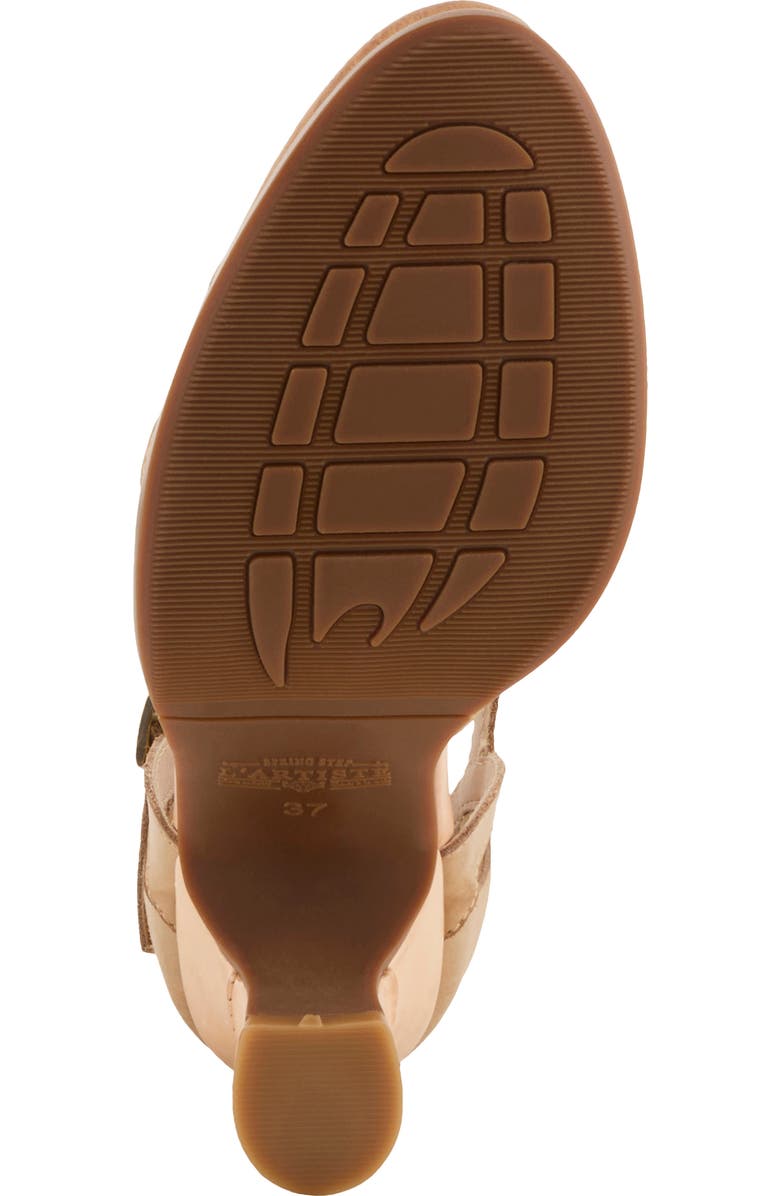 L'Artiste by Spring Step Altamira T-Strap Pump, Alternate, color, Beige