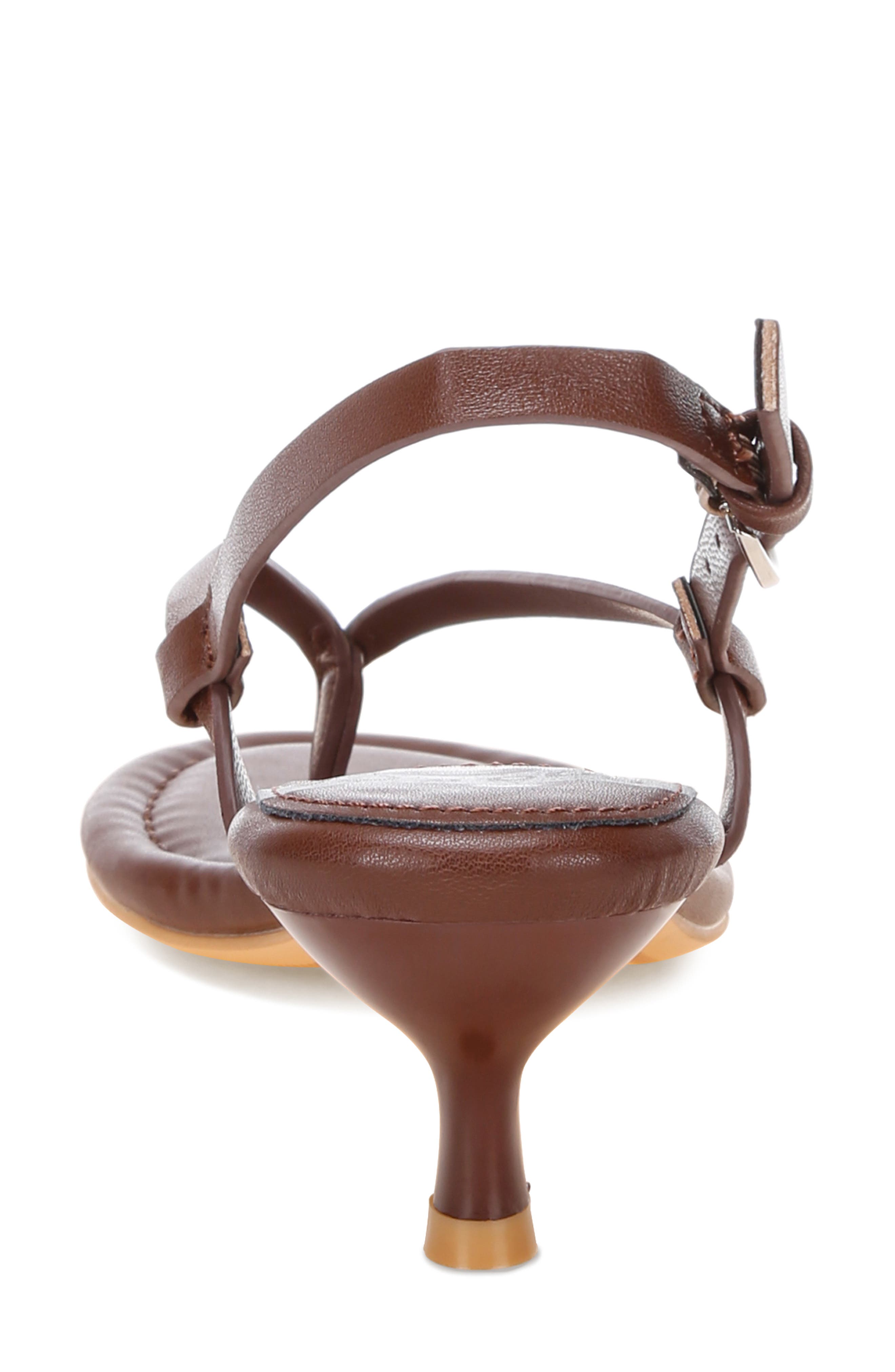 Brisbou Leather Sandal, Alternate, color, BROWN