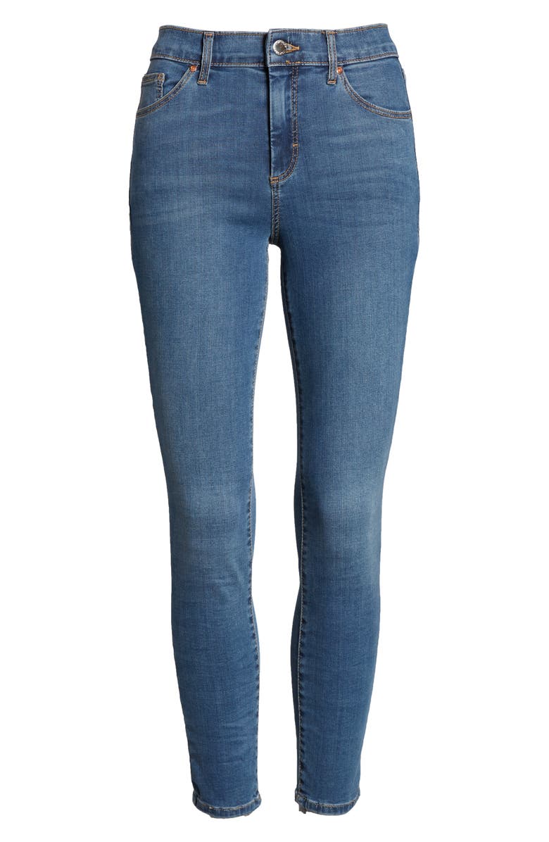 Topshop Leigh High Waist Skinny Jeans, Alternate, color,