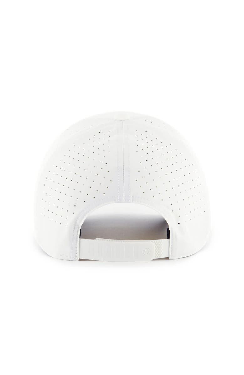 '47 Men's '47 White Oklahoma Sooners Forward Vent MVP Adjustable Hat, Alternate, color, 