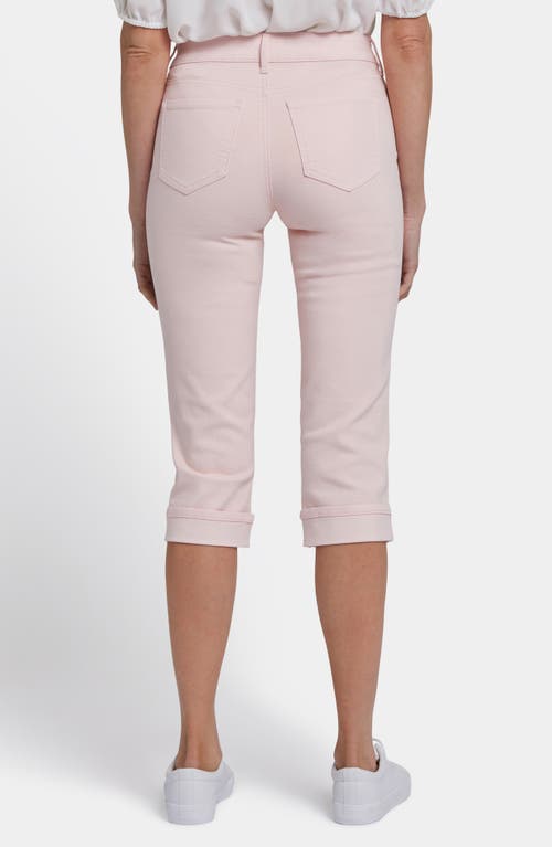 Nydj Marilyn Straight Leg Capri Jeans In Crystal Pink