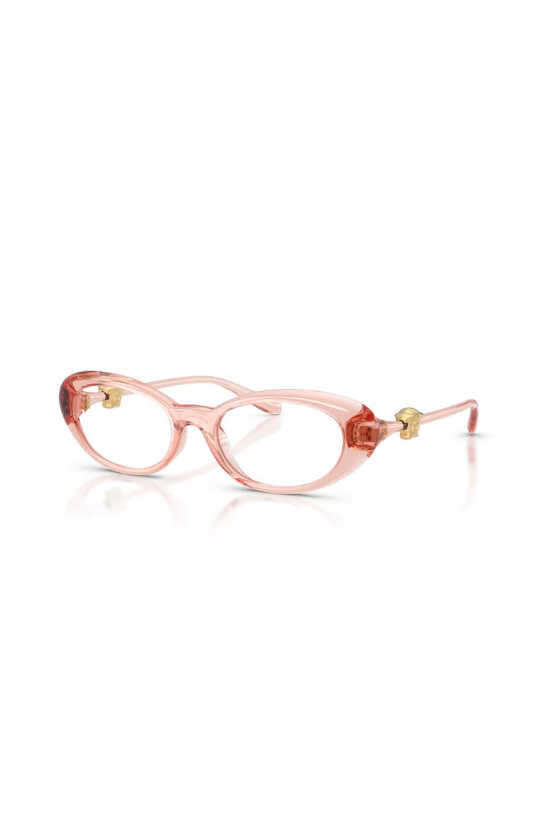 50mm Oval optical glasses, Main, color, Pink