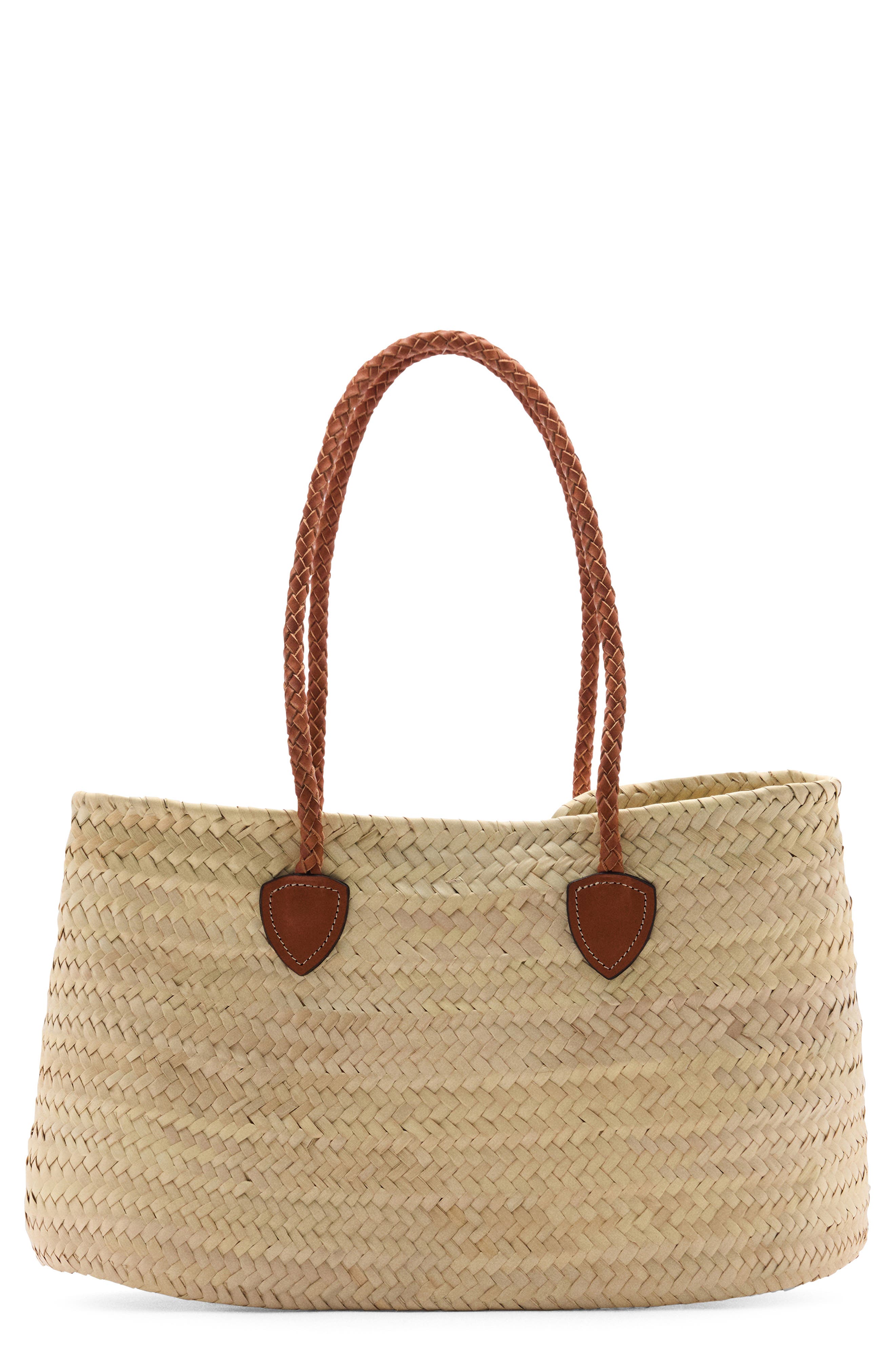 MANGO Double Strap Basket Bag, Main, color, 