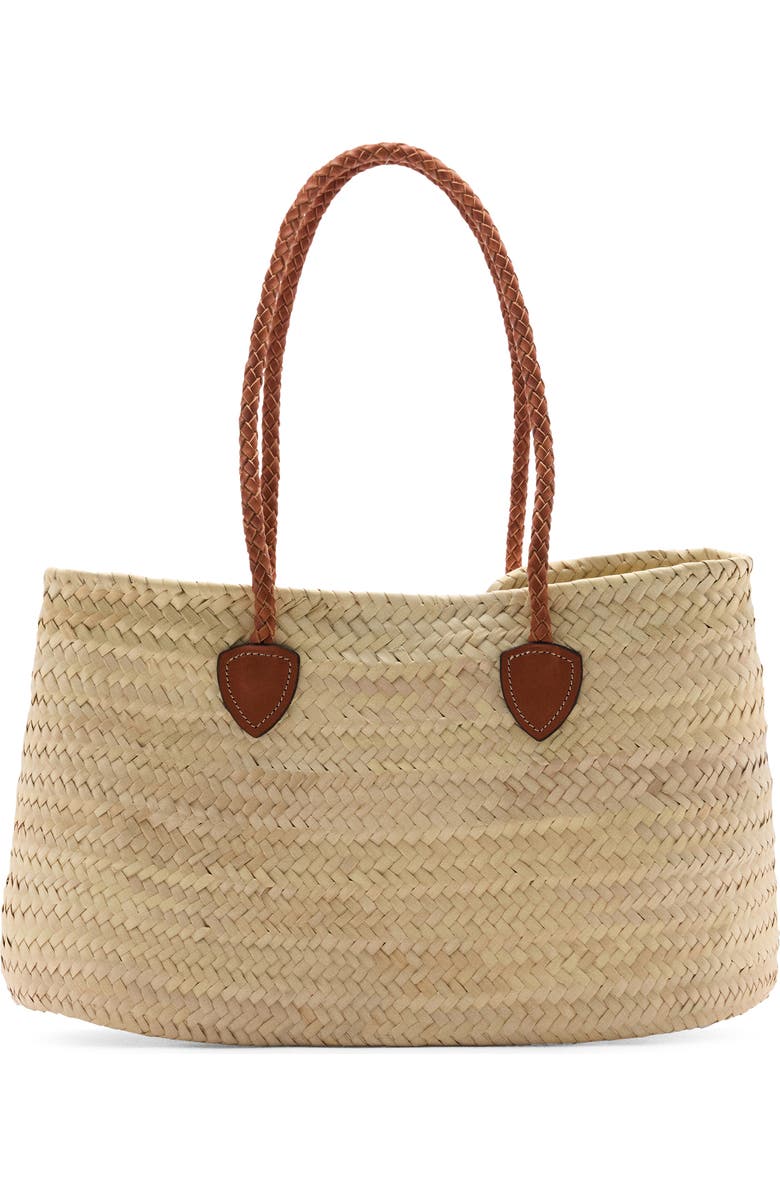MANGO Double Strap Basket Bag, Main, color,